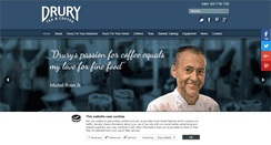 Desktop Screenshot of drurycoffee.com